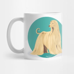 Afghan hound Mug